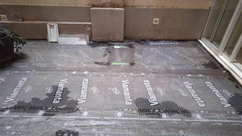 Serviço realizado de impermeabilização no Itanhangá - RJ pela equipe Bom da Obra RJ