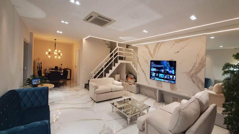 sala reformado em São Conrado - RJ pela equipe Bom da Obra RJ
