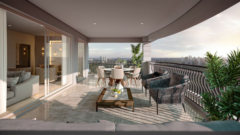 Varanda reformada nas Laranjeiras - RJ pela equipe Bom da Obra RJ